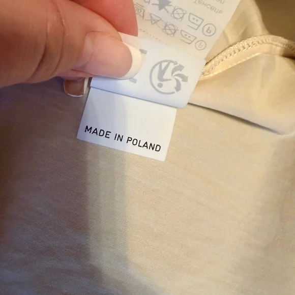 Summum Australia ecru top size 42 (Medium), lightweight batist cotton blend - Picture 15 of 15